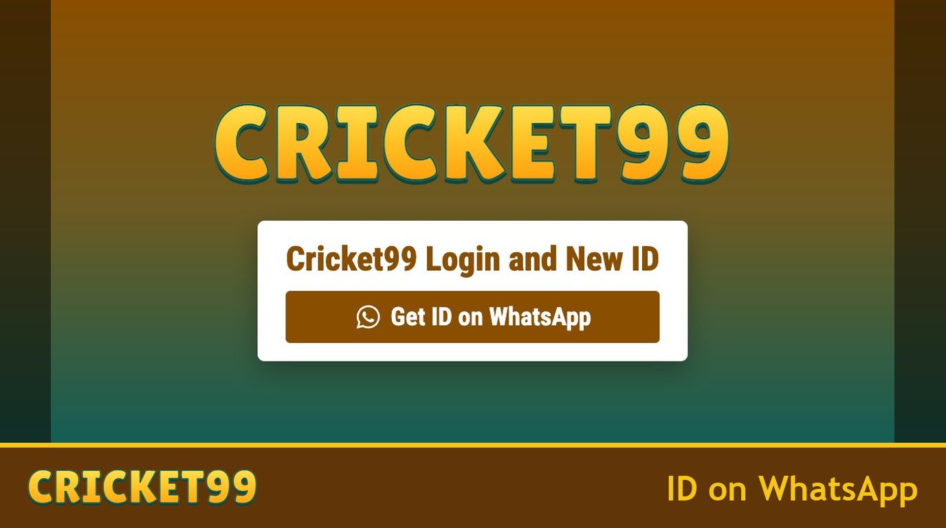 Cricket99 ID on WhatsApp